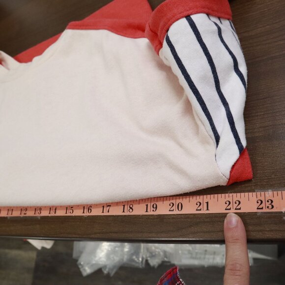 Sundry Colorblock Sweatshirt Womens 1 Cream Sporty Athletic Casual Active Wear - Picture 11 of 16